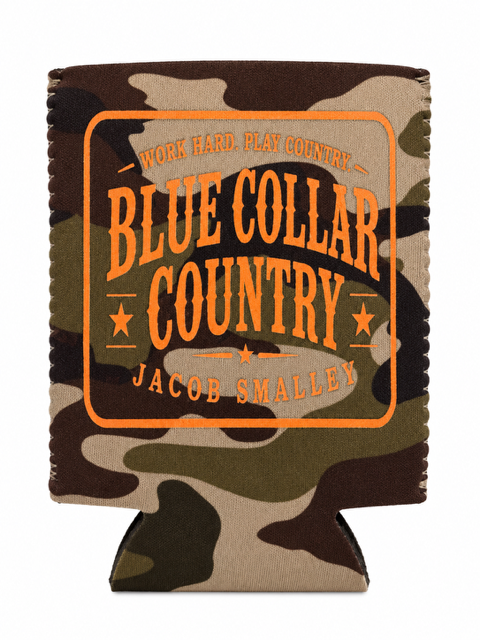 Blue Collar Country Koozie