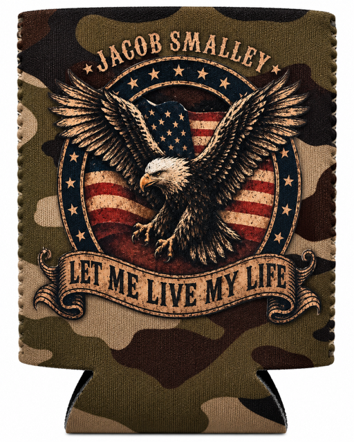 Let Me Live My Life Koozie