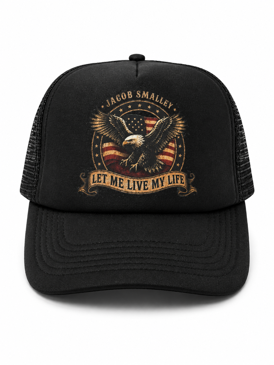Let Me Live My Life Foam Trucker Hat